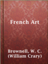 Cover image for French Art